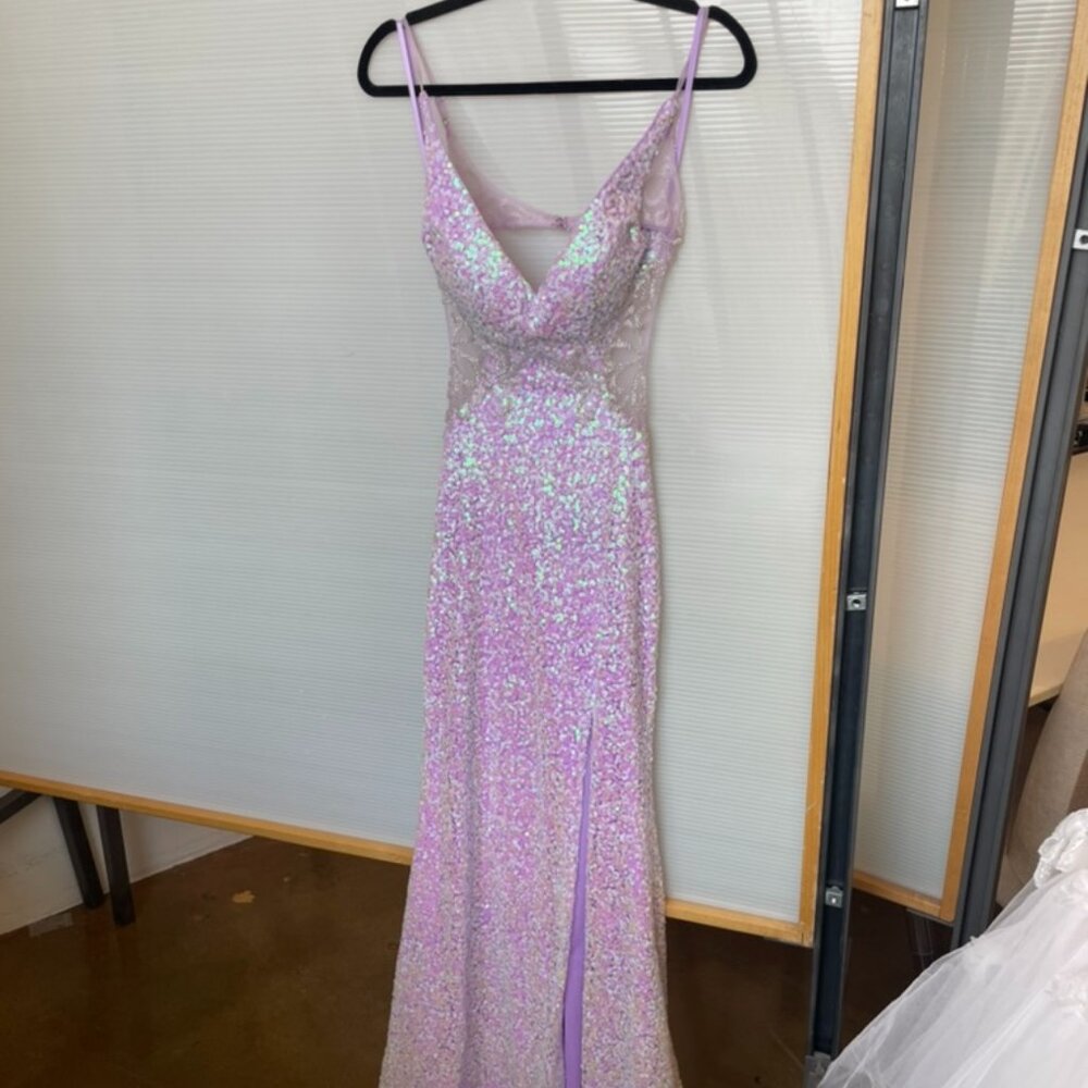 Bariano Australia Sequin Formal Gown Prom Dress